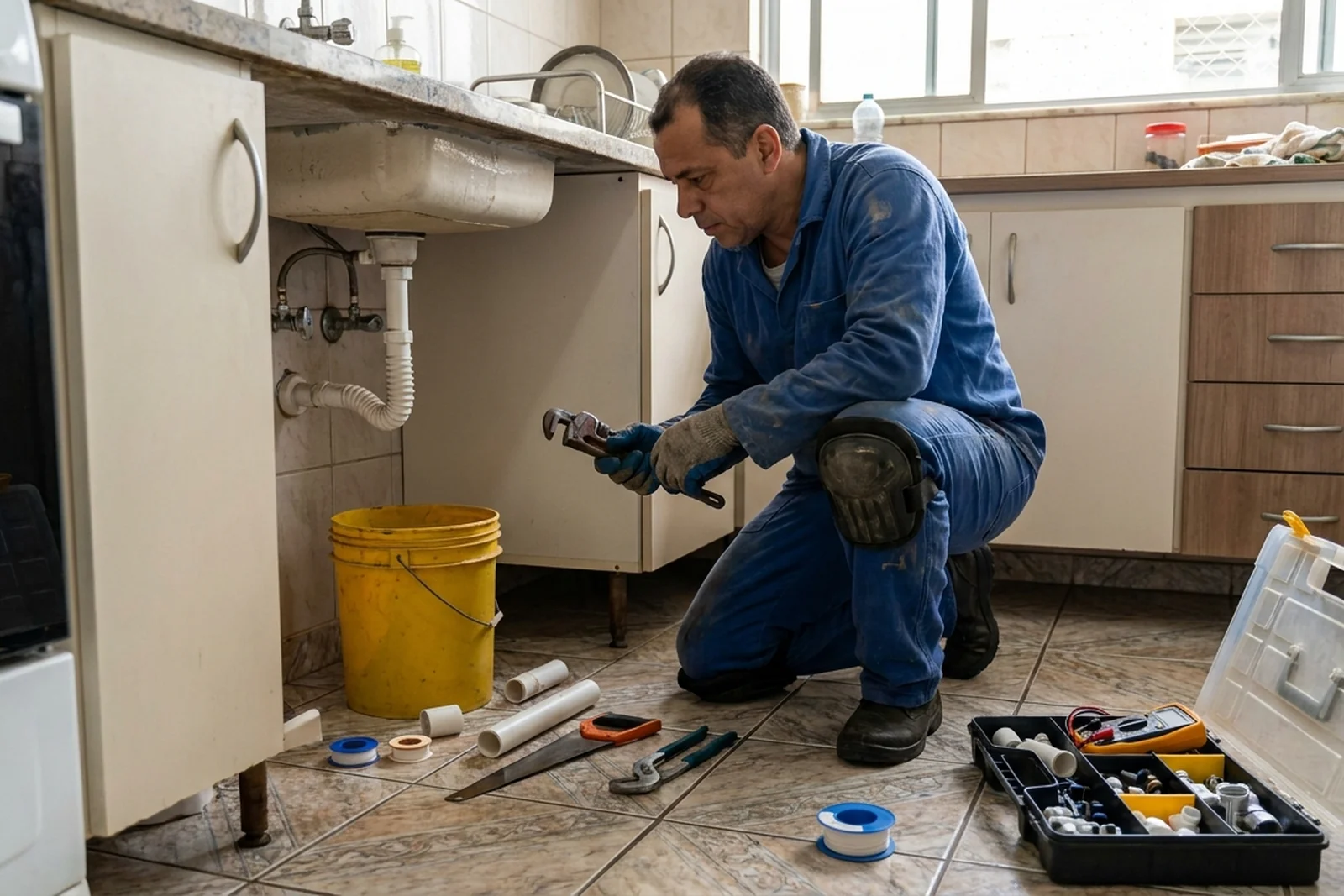 Reparos hidráulicos e detecção de vazamento em Anápolis-GO